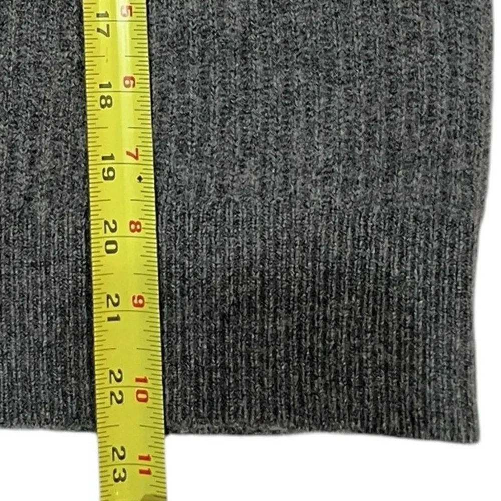 J. Crew Cashmere Ribbed Turtleneck Sweater